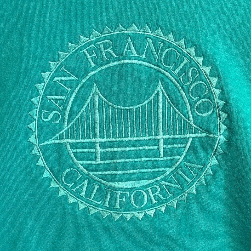 Sudadera vintage Crazy Shirts San Francisco talla grande Foto 3 de 4