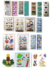 Vintage Sandylion Stickers - Number of modules per price is after design name