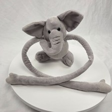 FAO Schwartz Long Sliding Adjustable Arms  Legs Elephant Plush 16" Toys R Us