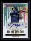 Auto Rookie 2024 Topps Inception #IA-WL Wyatt Langford Immersion /100