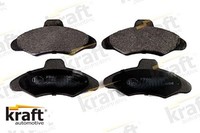 Kraft 6002080 Bremsbelagsatz FüR Scheibenbremse Bremsbelagsatz FüR Ford