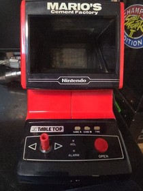  Nintendo Mario's Cement Factory 1983 Game & Watch Tabletop Game 