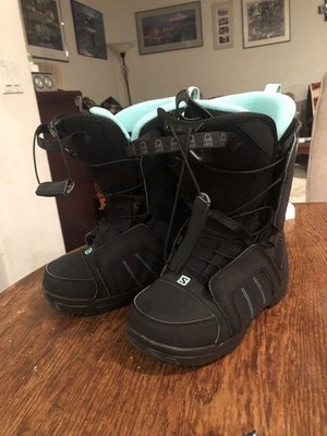 Salomon Scarlet Quicklock Snowboard boots Women s Size 4 MSRP $250