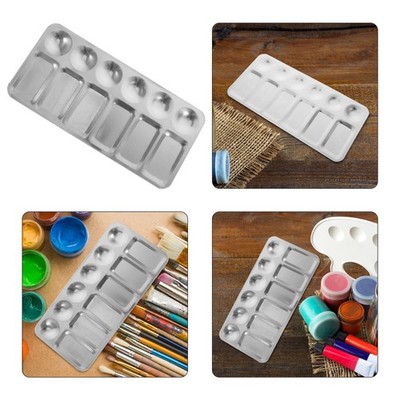 2 Pcs Farbtabletts Zum Malen Farben Palette Farbmischtablett Farbpalette