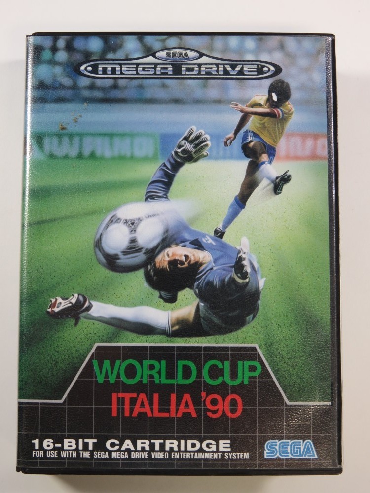 WORLD CUP ITALIA 90 SEGA MEGADRIVE PAL-EURO (COMPLETE)