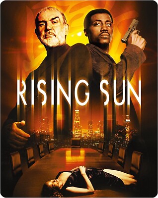 RISING SUN (1993) Sean Connery Blu-Ray Steelbook BRAND NEW (USA Compatible)