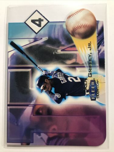 Ken Griffey Jr 2000 Fleer Tradition #5 “TEN FOUR” 10-4 DIE-CUT Insert SP RARE