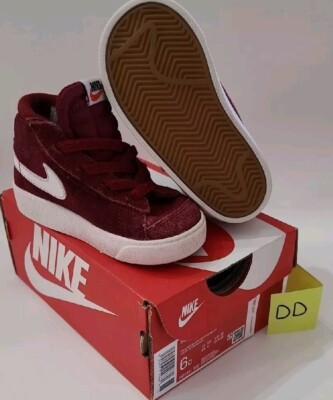 Nike Blazer Mid '77 Suede (TD) Sneakers 2020 Size 6C Baby /Toddler DD1851 600 DD