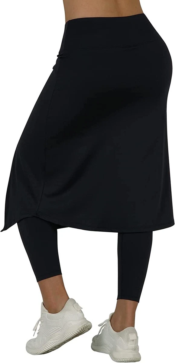 Knee length mid 2025 calf black skirt