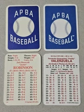 Los Angeles Dodgers APBA Game Singles 83 84 85 86 87 88 89 92 93 94 BATS3 1/3