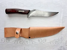 Vintage Schrade Made-in-USA Deerslayer Old Timer 15OT w/ Custom Sheath