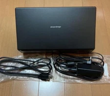 Fujitsu ScanSnap iX500 Document Scanner Black w/Adapter  AC100-240V used tested