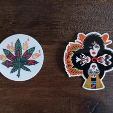 FBD Far Beyond Driven Sticker Set SMALL KISS STICKER