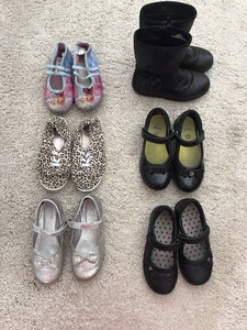 clarks girls boots size 11