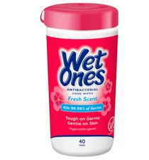 Wet Ones Antibacterial Hand Wipes, Fresh Scent Wipes | Antibacterial Wipes,