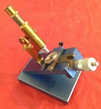 Custom ZEISS JENA Brass and Alloy Micrometer Inspection Microscope