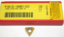 8 New Sandvik Threading Carbide Inserts R166.0L-16UN01-320 1020