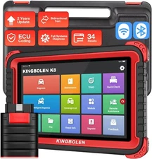 2025 KINGBOLEN K8 Bidirectional OBD2 Scanner ECU Coding Car Diagnostic Scan Tool