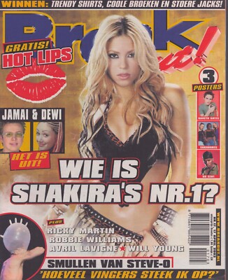 Break Out Shakira Avril Lavigne Robbie Williams Ricky Martin James Marsters