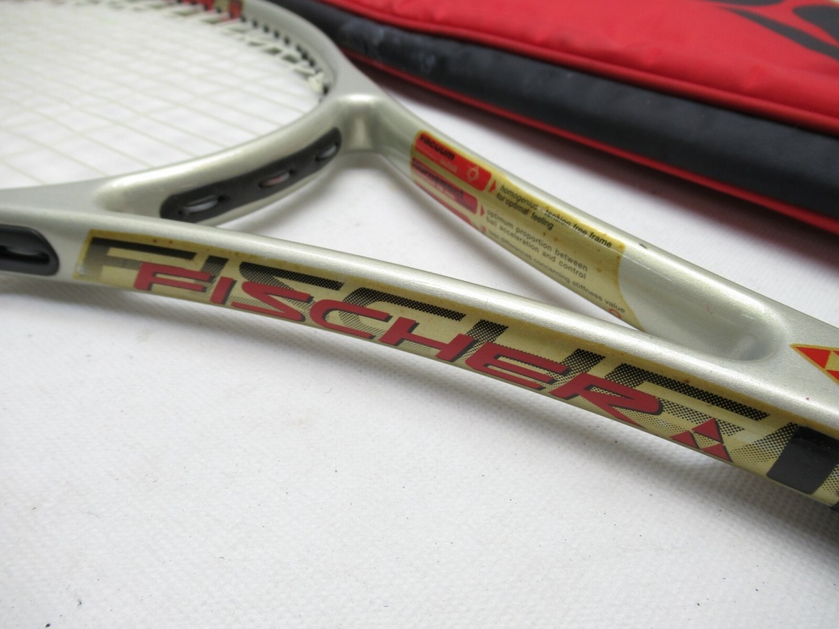 未使用　FISCHER VACUUM PRO MIDSIZE 90　ケース付 NOS* FISCHER VACUUM PRO 90 MIDSIZE TENNIS RACQUET (4 3/8