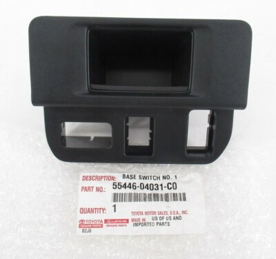 Genuine OEM Toyota 55446-04031-C0 Instrument Panel Bezel 2016-2017