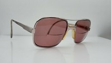 Vintage Safilo Gray Pilot Italy Sunglasses FRAMES ONLY