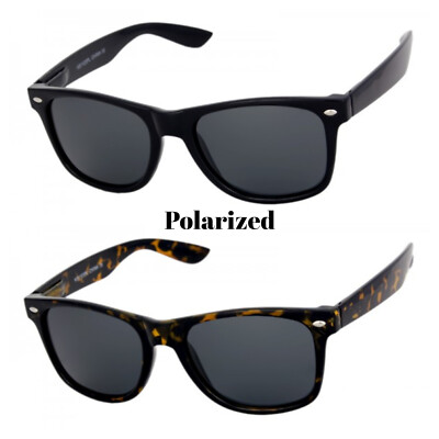 Gafas de Sol para Hombre Polarizadas HD Lentes para Conducir Proteccion UV Negro