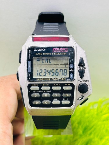 Vintage Casio 1174 CMD-40 TV Remote Control Calculator Digital Quartz Mens Watch - Picture 6 of 14