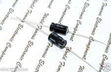 2pcs - SIEMENS (EPCOS) 10uF 100V Axial Electrolytic Capacitor-B41588-D9106-T090
