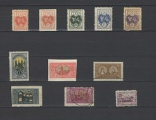 Timbres Lituanie Centrale neuf* et oblitéré au choix année 1920-21
