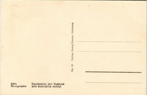 Ansichtskarte Regensburg Dom Echtfoto-AK 1940 - Bild 3 von 3