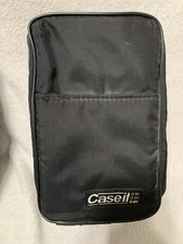 Caseit BMI Vintage CD Storage Case Travel Bag Black With Handle Holds 15 Cds