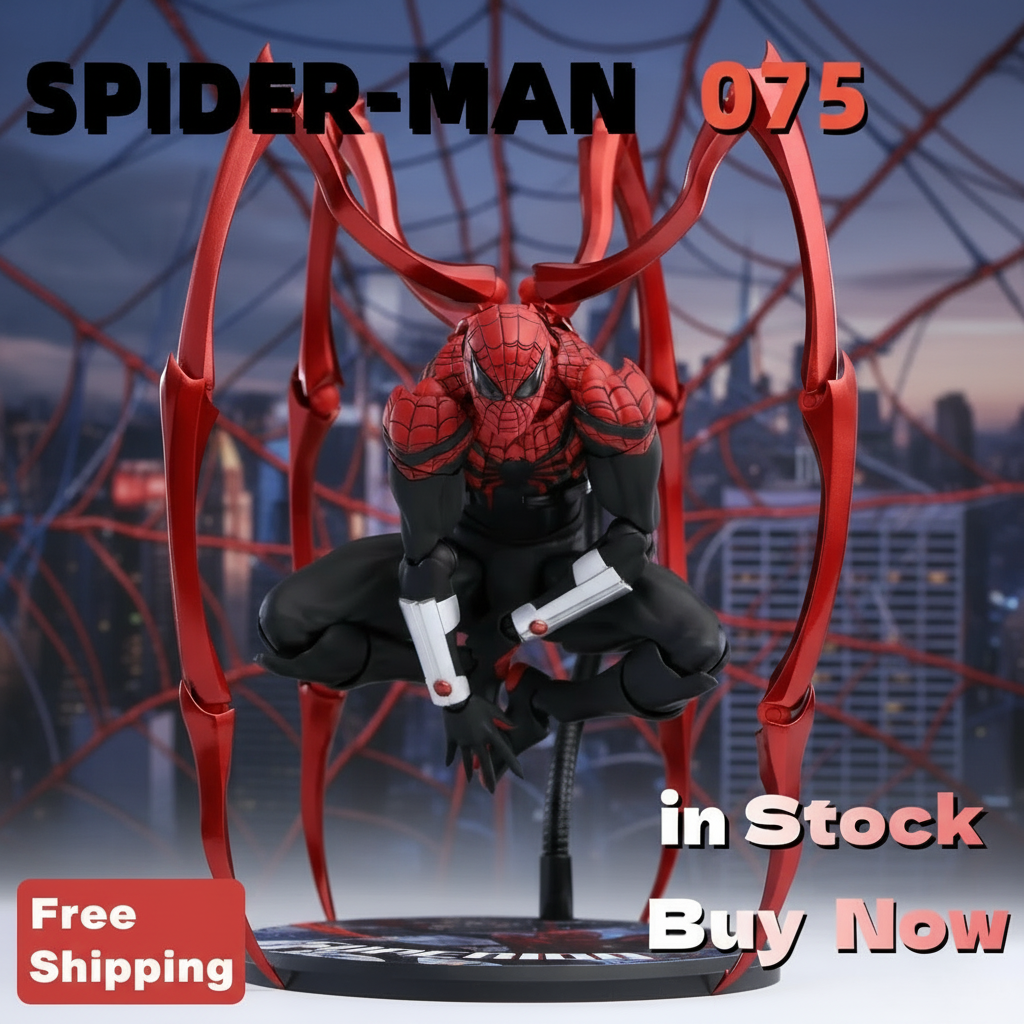In Stock Mess Toys Superior Spiderman Octopus Action Figure Toy NEW