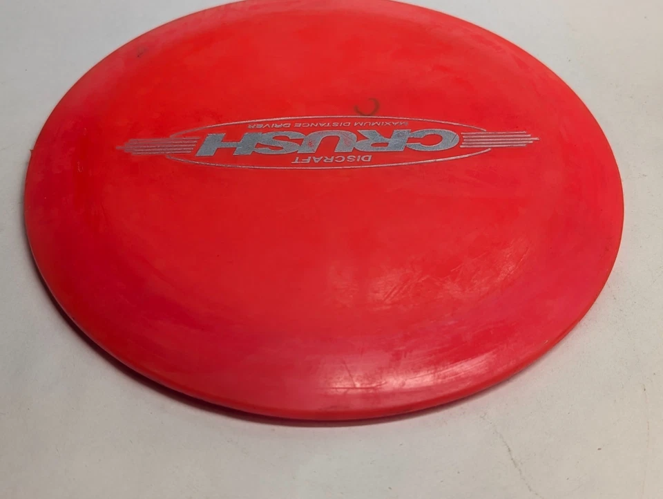 Discraft Z Crush Distance Driver 169g PFN Disc Golf Barstamp Red - Image 4 of 4