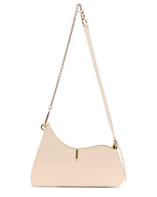 Dolce Vita Prya Leather Shoulder Bag Women's White