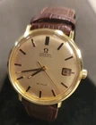 Vintage Omega Seamaster DeVille Automatic With Date 20 Microns Of 14k  Gold