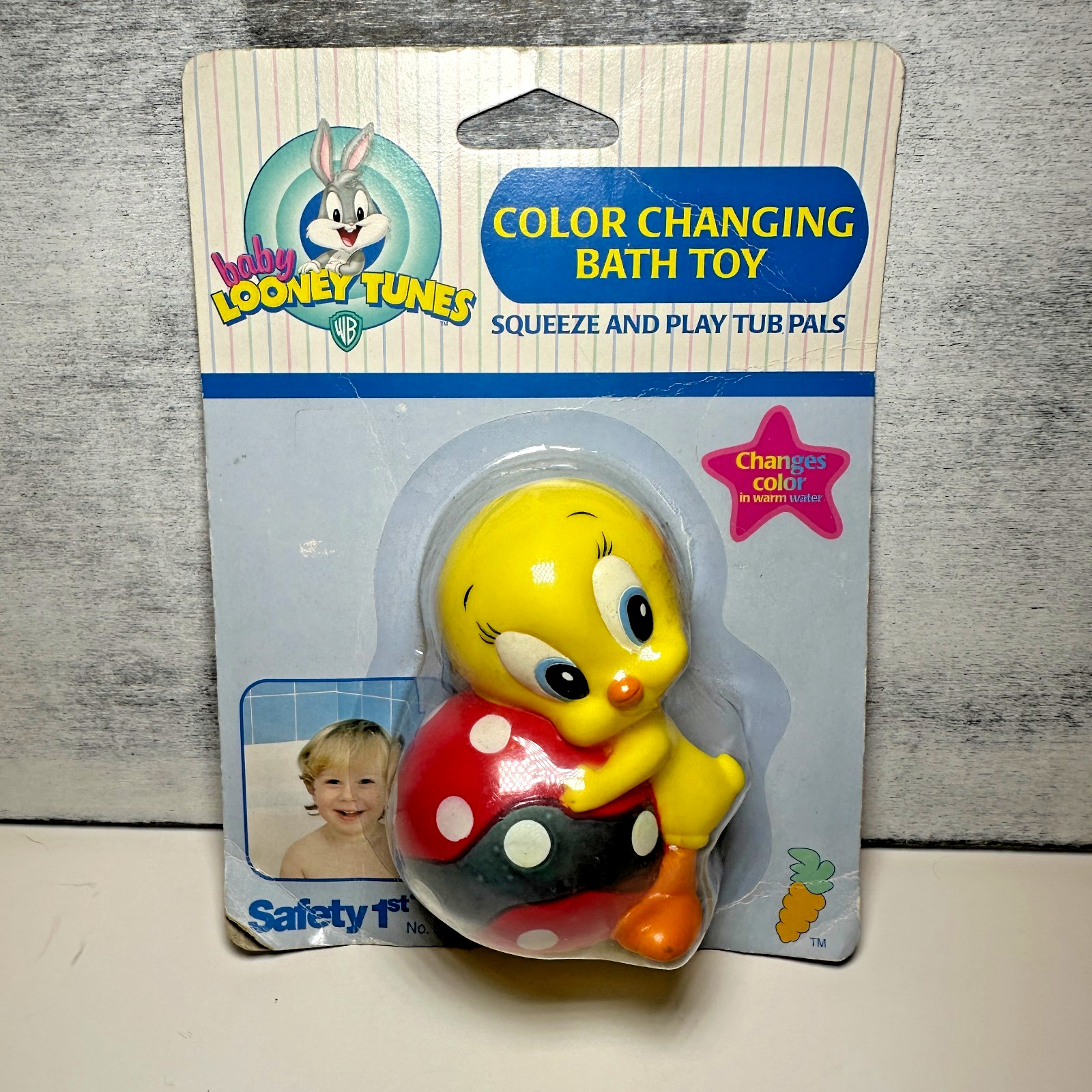 Vintage Baby Looney Tunes Color Changing Bath Toy – New in Packaging