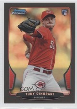 2013 Bowman Draft Chrome Black Refractor 24/35 Tony Cingrani #25 0c6