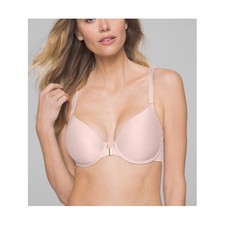 NWOT Soma 36DD Vanishing 360 Unlined Perfect Cover Front Close Bra Pink 112319