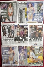 Jennifer Lopez Recent UK Newspaper Magazine Clippings Cuttings Articles
