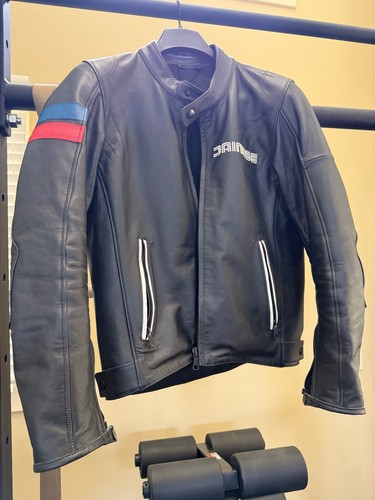 Dainese Leggenda Jacket - Leather Motorcycle Jacket size 50, US 40