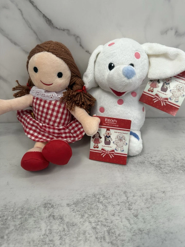 Muñeca Misfit & Elephant Peluche Build A Bear Workshop 2010 Juguetes Misfit Nuevo Con Etiqueta Foto 2 de 4