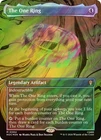 The One Ring Surge Foil Borderless The Hobbit NM MTG
