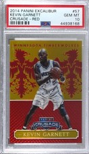 2014 Panini Excalibur Crusade Red 21/99 Kevin Garnett #57 PSA 10 GEM MT HOF 1j6