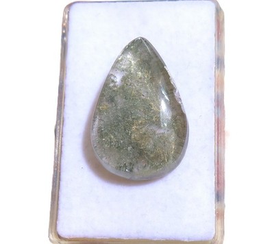 Gartenquarz Lodolith - Cabochon 29,5x19,8 mm 35 ct. Nr. U35149