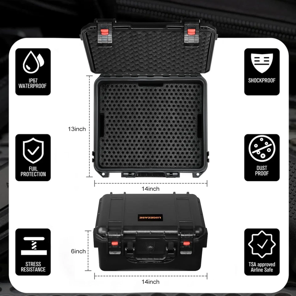 1296 round 9Mm Ammo Storage Box - TSA Approved Waterproof 9Mm Ammo Case, Bullets - Image 4 of 4