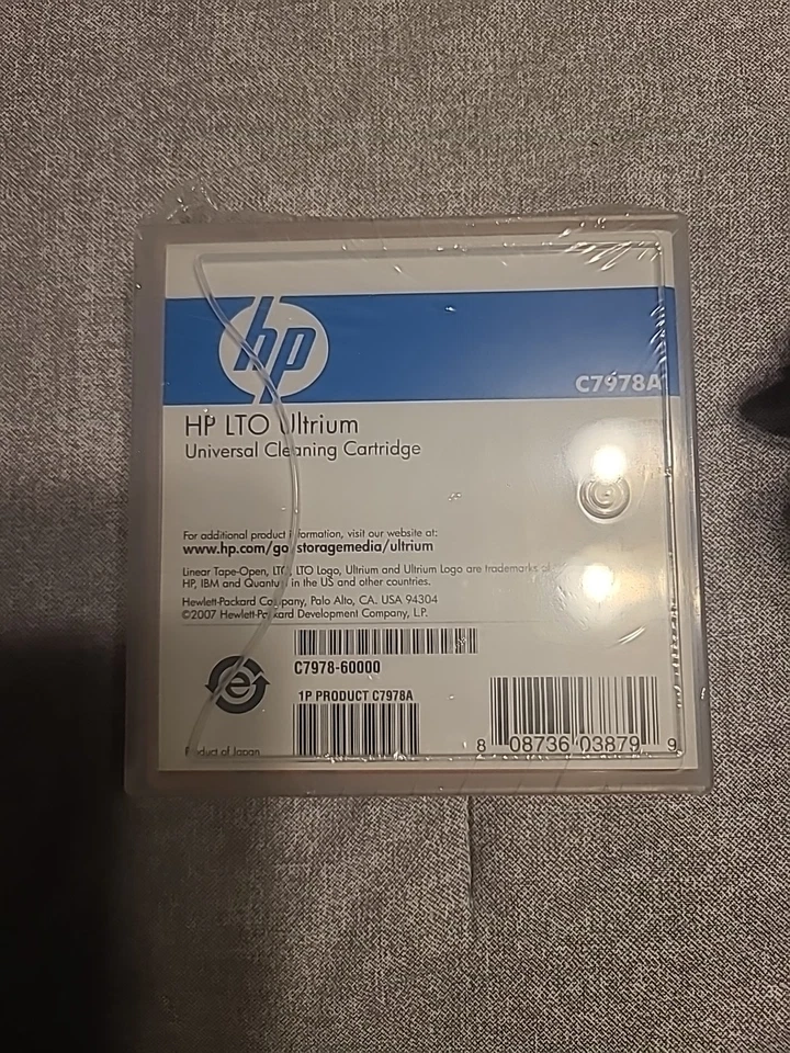 HP LTO Ultrium Universal Cleaning Cartridge C7978A. Factory Sealed - Image 4 of 4