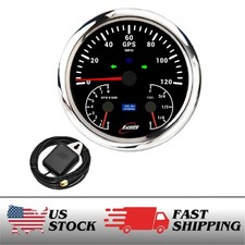 Racetech 110mm 4-38 3in1 Gps Speedometer 120 Mph Tachometer Fuel Gauge Racetech 110mm 4-38 3in1 Gps Speedometer 120 Mph Tachometer Fuel Gauge