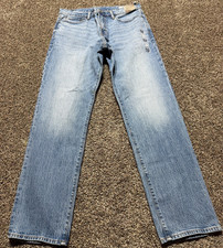Gap Straight Gap FLEX Men Jeans Size 32 Blue Denim 32X32 NEW TAGS