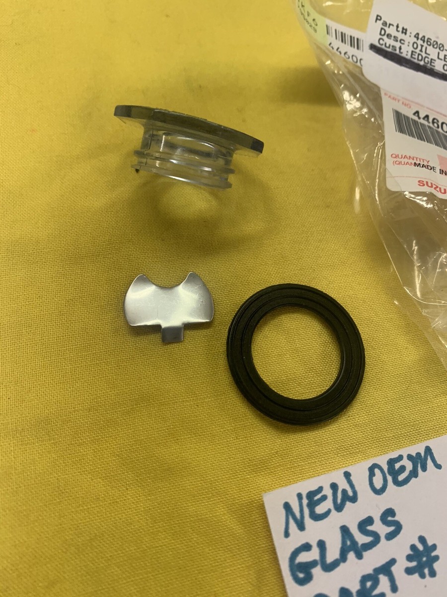 NEW OEM SUZUKI Oil Level Sight Glass (44600-31832) MT50
